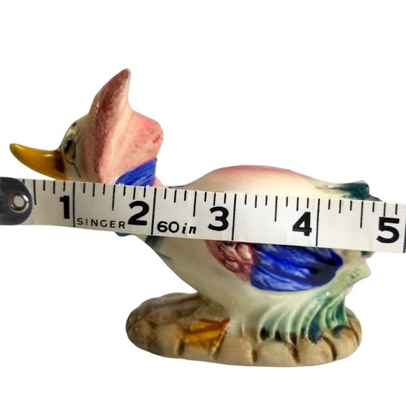 1950s Vintage Set of Mr. & Mrs. Duck Ceramic Salt & Pepper Shakers Made In Japan - Picture 16 of 16